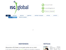 Tablet Screenshot of isgglobal.net